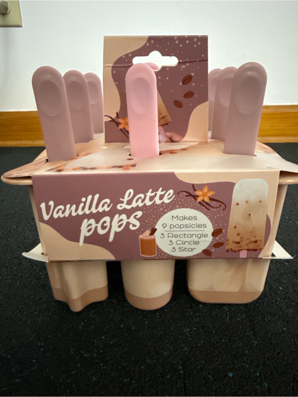 Vanilla Latte Popsicle Maker Set - 9 molds